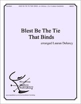 Blest Be The Tie That Binds Handbell sheet music cover